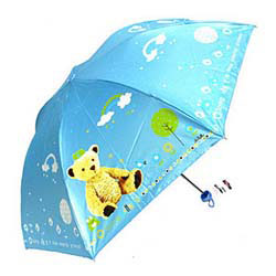 2011款303E动漫乐园可爱卡通防紫外线晴雨伞